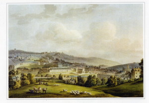 A view of Bath from Beechen Cliff