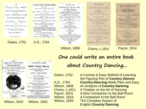 Country Dancing Manuals